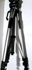 T-120223AB: Camera Tripod (Aluminium) - Adjustable Legs 19.4 to 49.4" - Pivoting