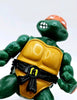Vintage 1988 Playmates TMNT Michelangelo Hard Head – Belt & Nunchucks  - Toy