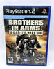 Brothers in Arms: Road to Hill 30 - MAP INCLUDFED - SONY PS2 - PlayStation 2