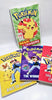 Pokémon Books - 3X ORCHARD Fiction Stories #5,8 & 14 & 1x Brain Teaser - Books