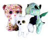 TY Beanie Boo Bundle- LEOPARD KITTY CAT Lainey, Cinder & Phoenix - 3x Plush Toys