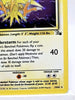 Zapdos 15/62 - Holo Rare - Fossil WOTC - Unlimited - NM - Pokémon TCG
