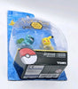 Pikachu vs. Bulbasaur - TOMY Pokémon Action Pose Figures - Toy