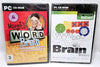 Brain Teasers IQ & Margot's Word Brain Bundle - SEALED - PC CD-ROM