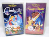 Beauty and the Beast & Cinderella - Walt Disney VHS Bundle - Vintage VHS Film