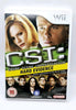 CSI: Crime Scene Investigation Hard Evidence - UBISOFT - PAL - Nintendo Wii