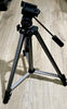 T-120223AB: Camera Tripod (Aluminium) - Adjustable Legs 19.4 to 49.4" - Pivoting