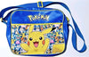 Pikachu Bundle - Light Blue Pikachu Bag/Satchel Carry Case & 2x Pikachu Soft Toy
