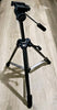 T-120223AB: Camera Tripod (Aluminium) - Adjustable Legs 19.4 to 49.4" - Pivoting